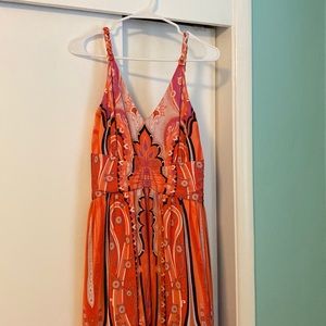 NWT Kobi Halpern multi colored long party dress. Amazing deal.